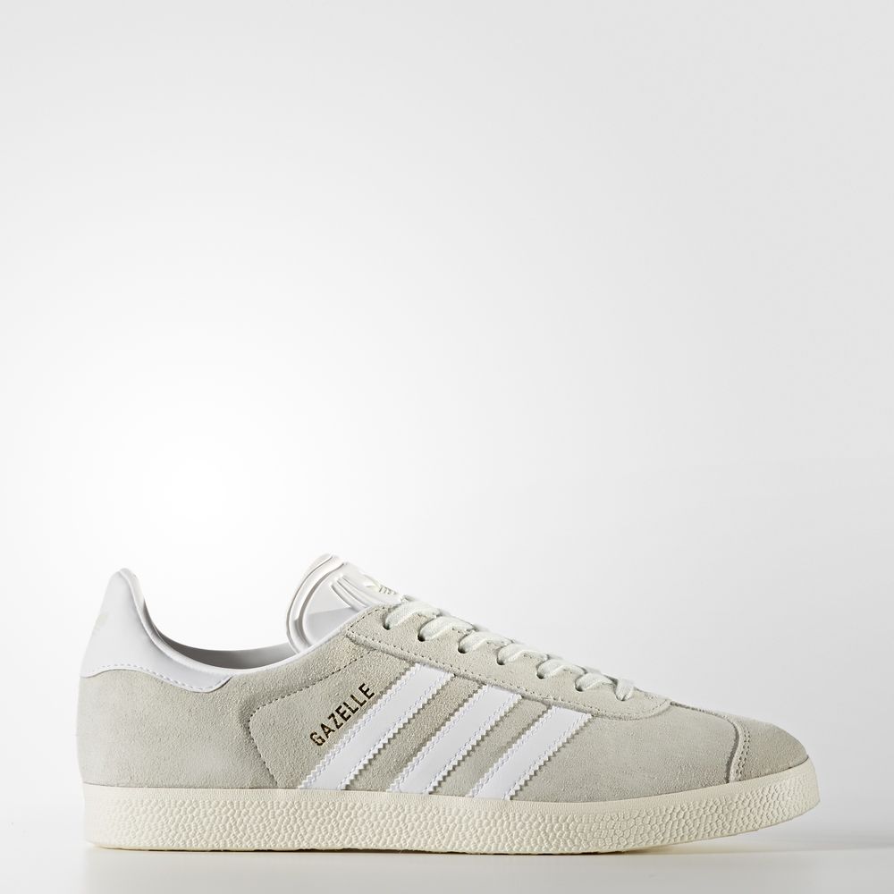 Adidas Gazelle - Originals ανδρικα - Μπεζ/Πρασινο/Ασπρα/Χρυσο Χρωμα Μεταλλικός,Μέγεθος: EU 36 – 54 2